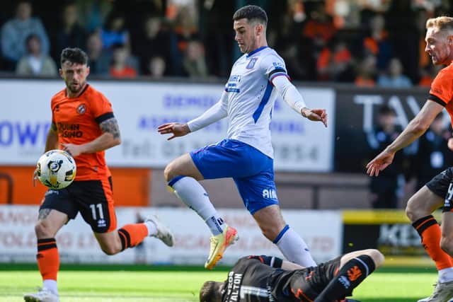 Rangers midfielder Tom Lawrence will hope to continue his positive recent form.