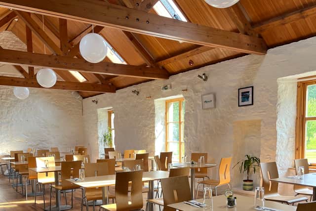 Main dining room at The Penny Bun