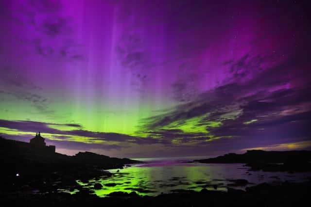 The Aurora Borealis, also known as the northern lights, could be visible again in the sky in Scotland on Monday night. Picture: Owen Humphreys/PA Wire