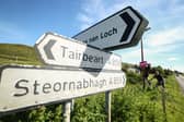Gaelic roads signs in the Western Isles