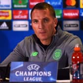 Celtic boss Brendan Rodgers will be without four first team players for the visit of Bayern Munich. Cr: Getty Images.