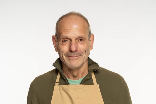 Jeff, one of the contestants on series 15 of The Great British Bake off, which begins on Channel 4 on September 24