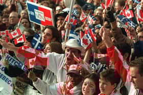 In 1995, Quebeckers voted by a whisker against seceding from Canada (Picture: Andre Pichette)