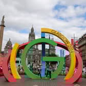 The Glasgow Commonwealth Games 2014 emblem.