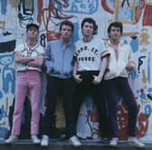 The Scottish group Slik pictured in London in 1976. From left, keyboard player Billy McIsaac, guitarist Midge Ure, bassist Jim McGinlay and drummer Kenny Hyslop. (Photo by Michael Putland/Getty Images)