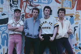 The Scottish group Slik pictured in London in 1976. From left, keyboard player Billy McIsaac, guitarist Midge Ure, bassist Jim McGinlay and drummer Kenny Hyslop. (Photo by Michael Putland/Getty Images)
