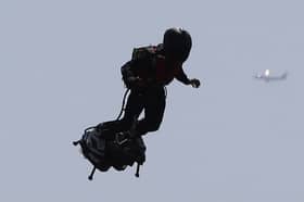 Jetpacks do exist but few get to fly one (Picture: Valery Hache)
