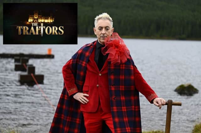 Alan Cumming presents the American edition of the TV series The Traitors.