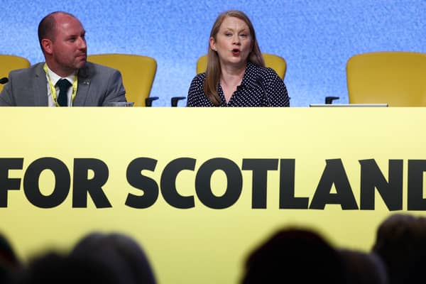 Only in June, Social Justice Secretary Shirley-Anne Somerville spoke of the benefits of a Human Rights Bill, but it's now been dropped until after the next election (Picture: Jeff J Mitchell)