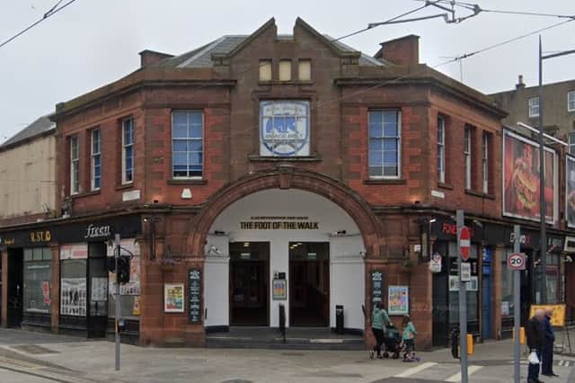 Wetherspoons pub Foot of the Walk in Leith is at risk of closing.