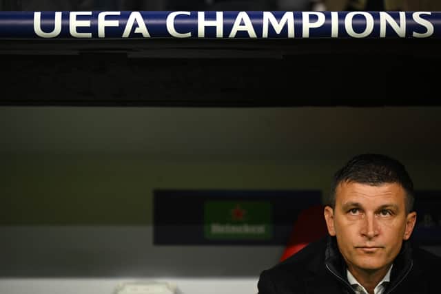 Sergej Jakirovic will not be in the Dinamo Zagreb dugout when they face Celtic.