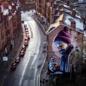 High Street in Glasgow saw weekend nitrogen dioxide reductions of 35 per cent