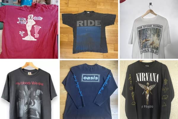 If you have any of these t-shirt lying in a drawer you could be sitting on a fair amount of cash.