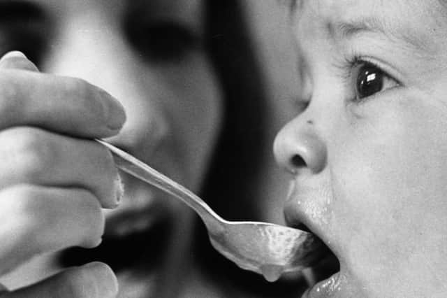 A fussy eater finally relents? Perhaps this child just had the 'right' genes (Picture: Nocella/Three Lions)