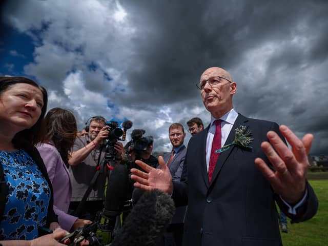 First Minister John Swinney (Picture: Jeff J Mitchell)