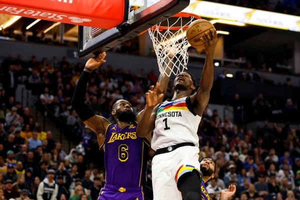 LeBron James and Anthony Edwards are the stars of new Netflix NBA documentary 'Starting 5'. Cr: Getty Images.
