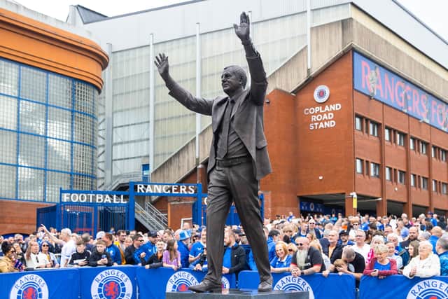 The Walter Smith statue was unveiled on May 25 earlier this year.