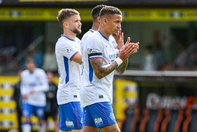 Rangers captain James Tavernier.