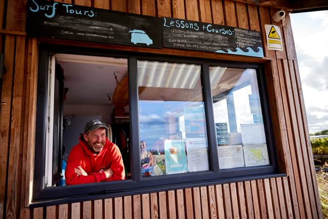 Sam Christopherson of Coast to Coast Surf School