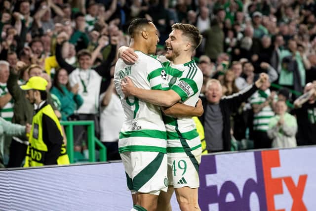 James Forrest set up Adam Idah during Celtic's 5-1 midweek win over Slovan Bratislava.
