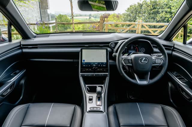 The interior of the Lexus LBX. Credit: Lexus UK