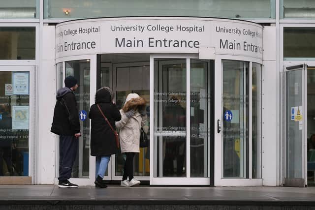 Laura Farmer had been treated at University College Hospital in London.