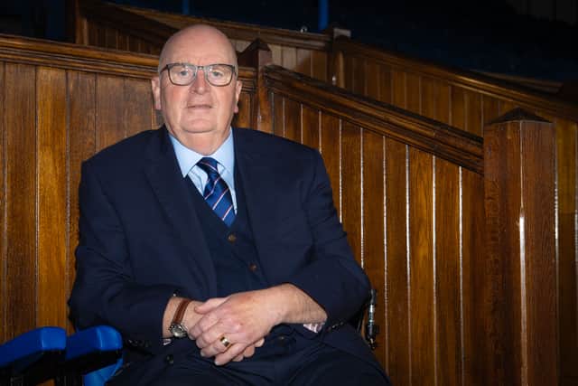 John Gilligan says he will stay as Rangers chairman as long as is required.