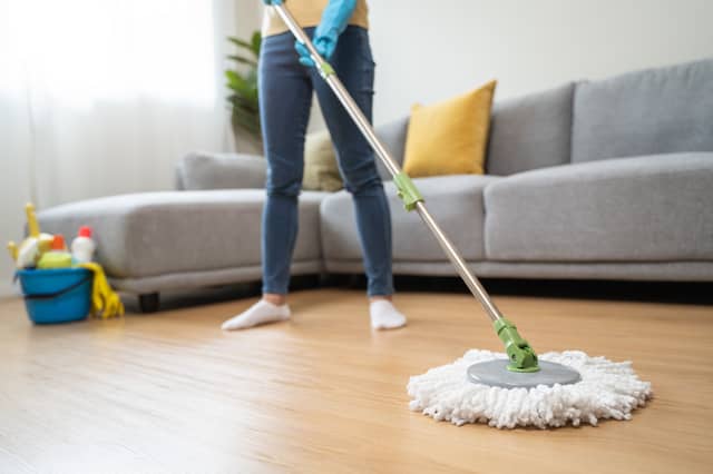 A poll of 2,000 adults found one in 10 will use the same whiffy mop head 100 times before switching it over