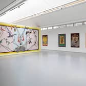 Installation view of Claudia Martínez Garay's exhibition at Dundee Contemporary Arts
