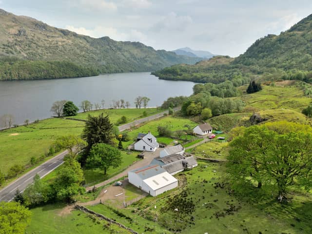 Stuckendroin Estate covers 3,611 acres on the eastern shores of Loch Lomond