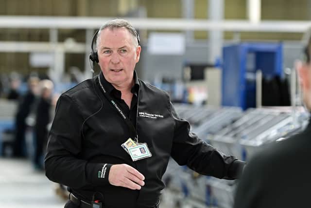 Jackie Rafferty, TRC Operations Manager at HPEFS gives a tour of the facilities.