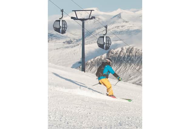 Artist's impression of how Glencoe's new gondola might look