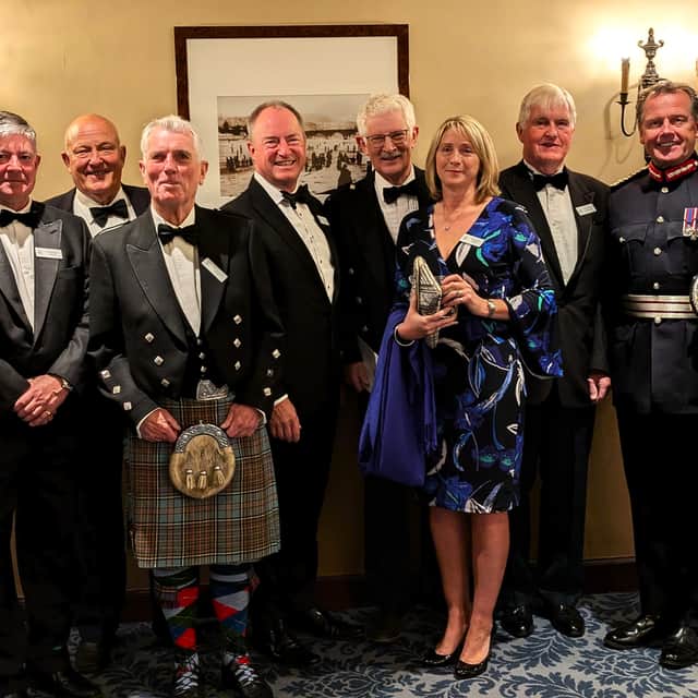 Top table guests at the Royal Perth Golfing Society bicentenary dinner