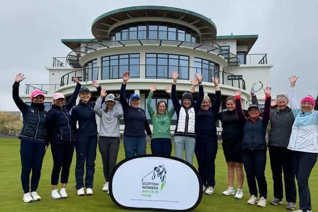Competitors in the Scottish Women’s Amateur Tour Grand Final enjoyed their day out at Cabot Highlands