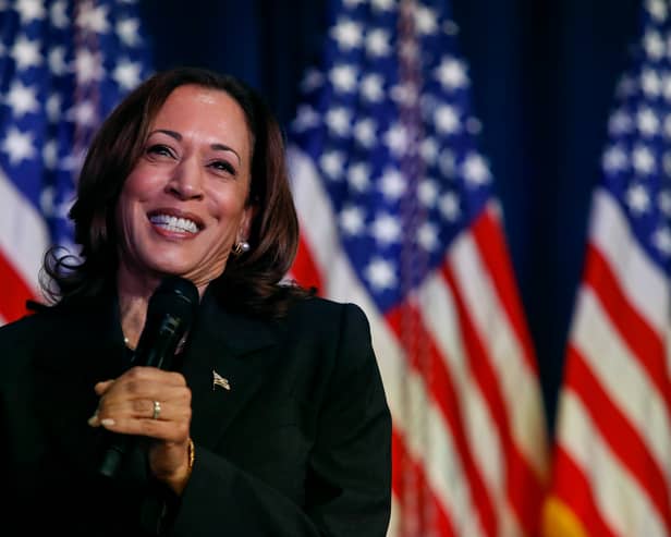 In a tight race, Vice-President Kamala Harris is on course to beat Donald Trump in the US election (Picture: Chris duMond)