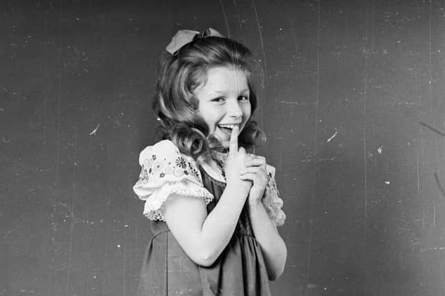 Scottish singer Lena Zavaroni became a huge star at the age of 10 when she appeared on the TV talent show 'Opportunity Knocks.' Picture: Steve Wood/Express/Getty Images) 