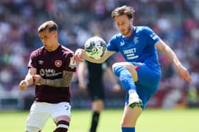 Ben Davies has opened up on his spell at Rangers. Cr: SNS Group.