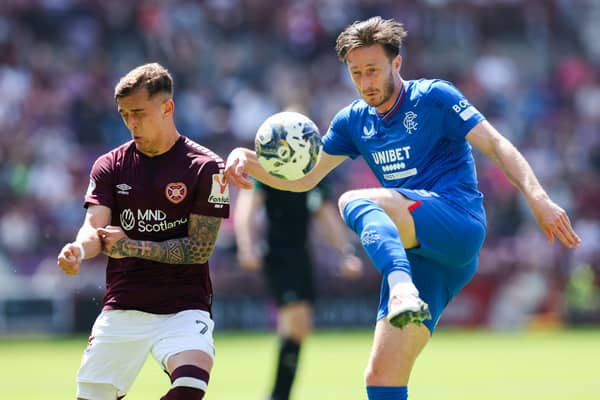 Ben Davies has opened up on his spell at Rangers. Cr: SNS Group.
