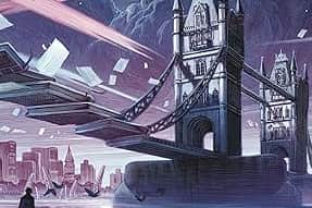 Detail from the cover of The Great When, by Alan Moore