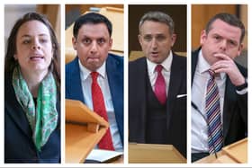 Kate Forbes, Anas Sarwar, Alex Cole-Hamilton and Douglas Ross have taken freebies
