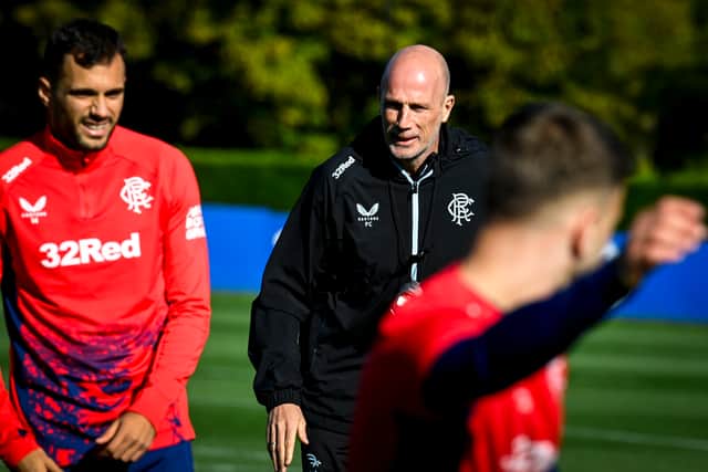 Rangers manager Philippe Clement during a training session at Rangers Training Centre, on September  25, 2024, in Glasgow, Scotland. (Photo by Rob Casey / SNS Group)
