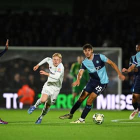 Aidan Borland made his senior debut for Aston Villa last night in the Carabao Cup. Cr: Getty Images.