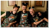 Iain McPherson (centre), who owns Edinburgh bar Panda & Sons, has won the Altos Bartenders’ Bartender Award 2024.