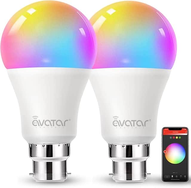 Avatar smart light bulbs. Photo: Amazon