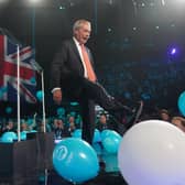 Reform UK leader Nigel Farage may be on a high now, but his balloon is about to burst in Scotland (Picture: Joe Giddens)