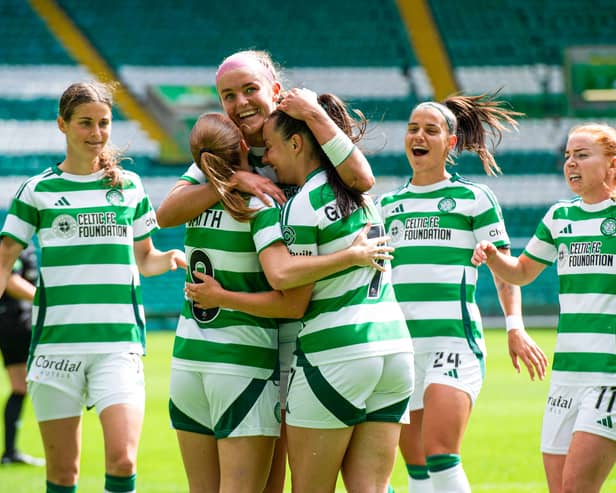 Celtic have been handed a tough - but exciting - draw in the Women's Champions League. Cr: SNS Group.