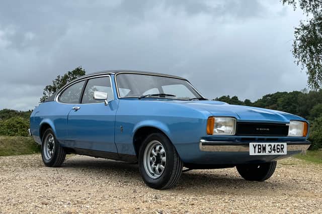 1977 Mk 2 Ford Capri. Credit Jim McGill