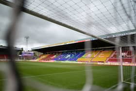 Managerless St Johnstone face a tough task against a rampant Celtic side at McDiarmid Park on Saturday. (Photo by Ewan Bootman / SNS Group)