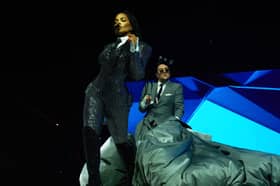 Janet Jackson on the Together Again tour