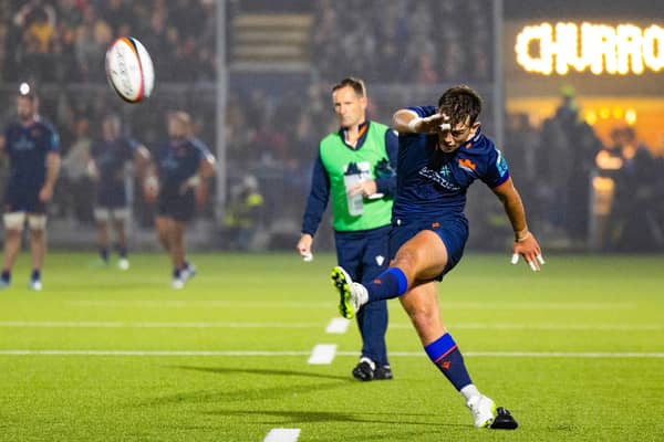Ross Thompson kicked Edinburgh to a losing bonus point.